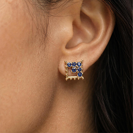 Stardust Hoop Earrings